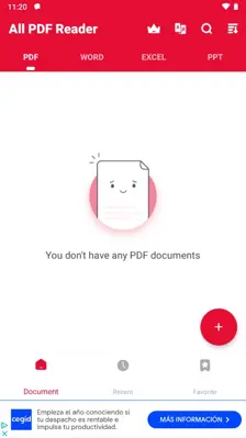 PDF Reader – PDF Viewer android App screenshot 4